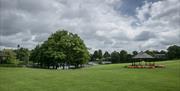 A bandstand in Dungannon Park