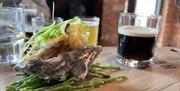 An image of food served on the Royal Hillsborough Brew Tour