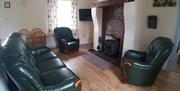 interior of living area at Kings Country Cottages - Mcguigans