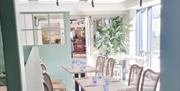interior of dining area at Bistro at the Courthouse