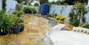 Garden patio area