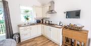 Kitchenette and eating area