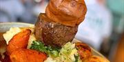 Roast Dinner on plate