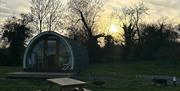 Orchard Luxe Glamping Pod