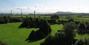 Image showing beautiful surrounding landscape including Scrabo Tower in the background