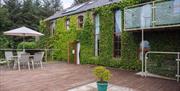 Front deck with magnificent views over kilbroney valley