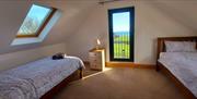 Annalong Stone Barn twin bedroom