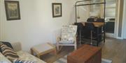 Open plan living dining area