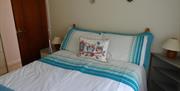 double bedroom at Bushmills Porthole Cottage