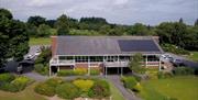 Image of the golf clubhouse