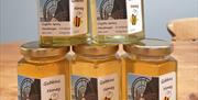 Our very own honey made with our own bees on site.