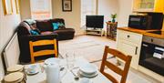 Image of open plan living kitchen dining area