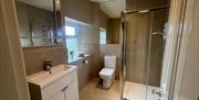 Downstairs toilet & shower