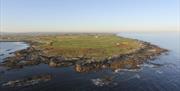 Aerial view of Ardglass Golf Course