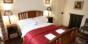Second bedroom which includes a double bed.
