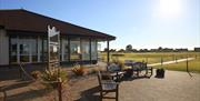 Photo of outside seating area a the club