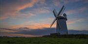 Ballycopeland Windmill at dusk