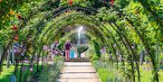 Bangor Castle Walled Garden fountain