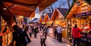 Belfast Christmas Market located at City Hall
