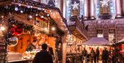 Belfast Christmas Market located at City Hall