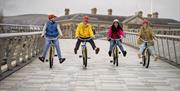 Belfast City Bike Tours are great fun for groups of friends and family