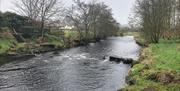 Braid River in Broughshane in autumn