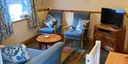 Living area which includes the cottage sofa bed
