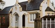 Exterior of Charles Lanyon Gate Lodge, Galgorm