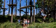 Zip line activity