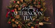 An elegant Christmas afternoon tea