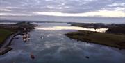 Ballydorn and the Lightship Aerial Picture