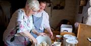 Mixing a bowl in Arthur Cittage