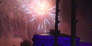Fireworks over Ranfurly House, Dungannon