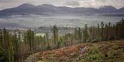 Stunning view from the top of Slievenaslat Walking Trail