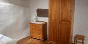 bedroom 2 - chest of drawers and wardrobe