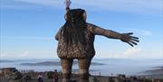 Sperrins Sculpture at Mullaghcarn summit