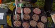 Barbecue on island on Strangford Lough