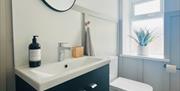 Interior of bathroom at Skerries Apartment