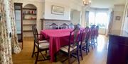 Formal dining area