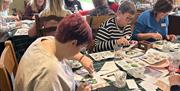 Budding crafters at work