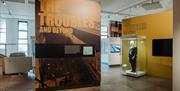 The Troubles exhibition inside the Ulster Museum
