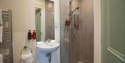 Bathroom in Gatelodge at Slieve Gullion. Located only 10 minute outside Newry and one hour from Belfast and Dublin.