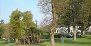 View of clubhouse from 10th tee