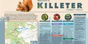 Map of Killeter Forest Trails Trail Head
