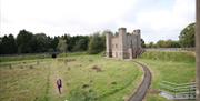 An image of inside the walls of Hillsborough Fort grounds