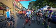 Start line at Lap the Lough, Moy co. Tyrone