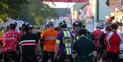 Start line at Lap the Lough, Moy co. Tyrone