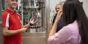 Tours of Long Meadow Cider include a behind-the-scenes look at the bottling factory