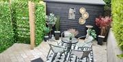 Outdoor seating area