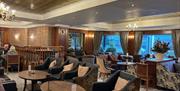 Lounge area seating and tables